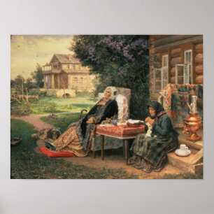 All in the Past, 1889 Poster