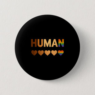 All-inclusive Hearts For Blm Racial Justice & 6 Cm Round Badge