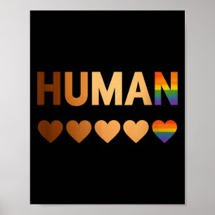 All-inclusive Hearts For Blm Racial Justice &amp;  Poster