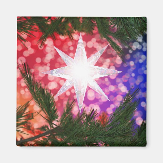All Is Bright Christmas Magnet (Front)