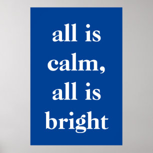 All is Calm, All is Bright Poster