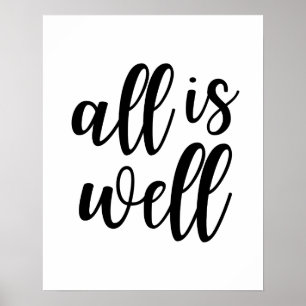 All Is Well Poster