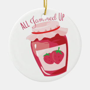 All Jammed Up Ceramic Tree Decoration