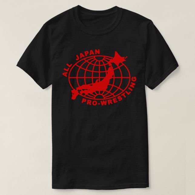All Japan Pro Wrestling Essential T Shirt (Design Front)