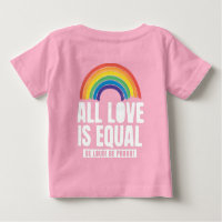 All Love Is Equal Pride LGBT Equal Rights Rainbow