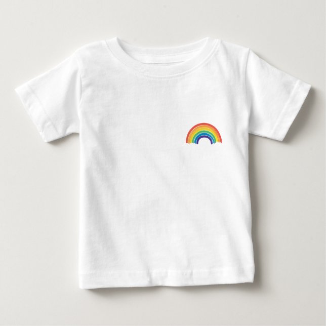 All Love Is Equal Pride LGBT Equal Rights Rainbow  Baby T-Shirt (Front)