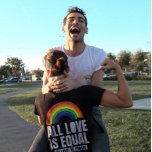 All Love Is Equal Pride LGBT Equal Rights Rainbow T-Shirt<br><div class="desc">“All Love Is Equal” a retro & watercolor style rainbow design is perfect for pride and supporting love,  equality and raising awareness. This is a great gift Idea for Rainbow LGBTQ Lesbian Pan Trans Queer Cis gear perfect for Pride Month,  Pride Week with Rainbow Flag.</div>