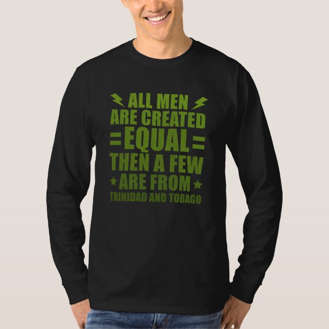 All Men Are Created Equal Filipino Humor Philippin T-Shirt (Front)