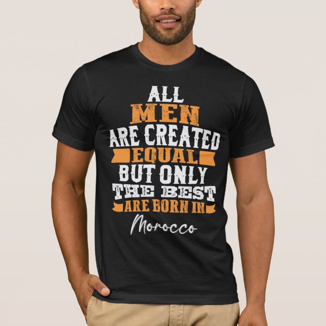 All Men Are Created Equal  T-Shirt (Front)
