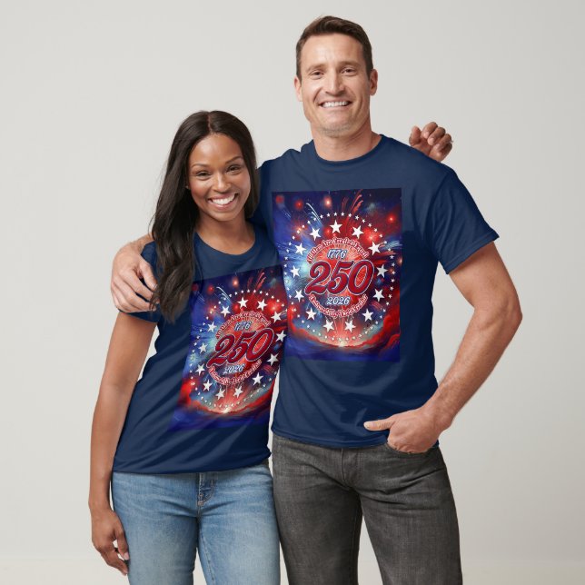 All Men Are Created Graphics Fireworks Clouds T-Shirt (Unisex)