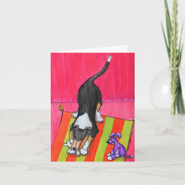 "All Mine" 4x6 notecard (Front)