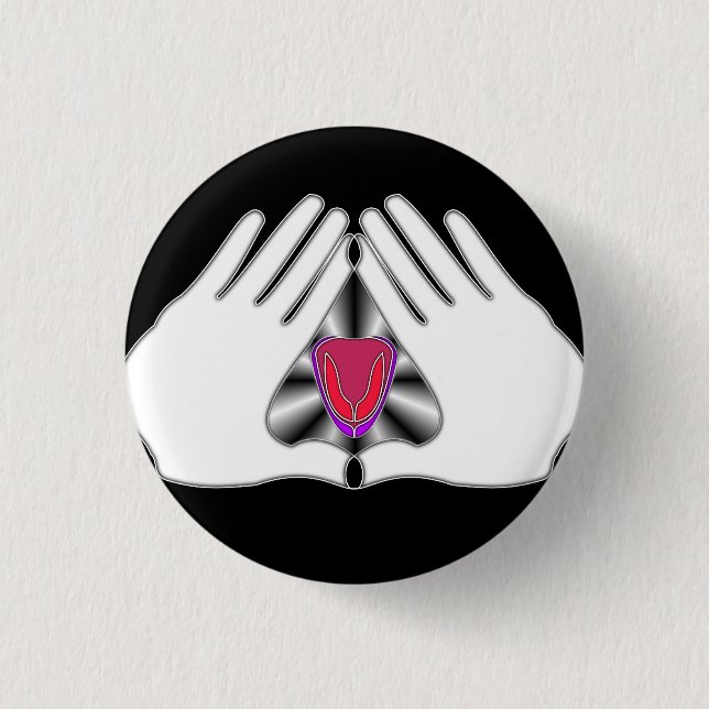 All Mocking Tongue : Button (Front)