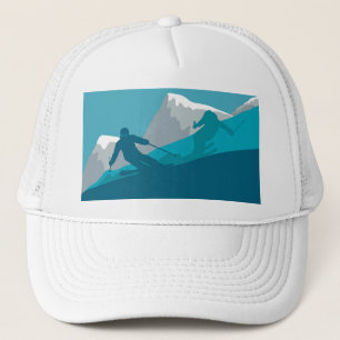 All Mountain Skiing  Trucker Hat