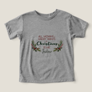 All Mummy/Daddy Wants for Christmas, Customisable