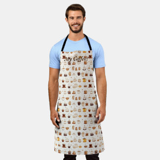 All My Coffee Patchwork Quilt Pattern No7 Apron