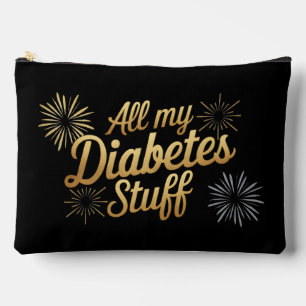 All my diabetes stuff accessory pouch