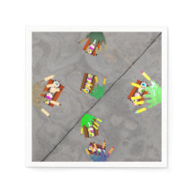 All my Friends are Zombies Paper Napkins