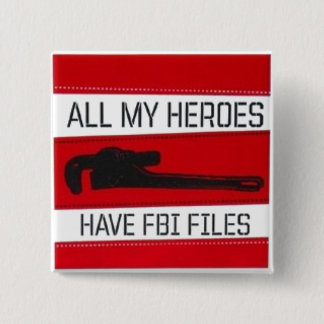 All My Heros 15 Cm Square Badge