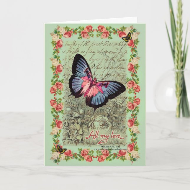 All My Love Holiday Card (Front)