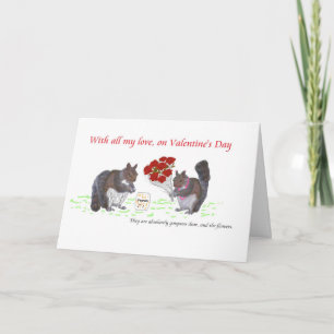 All my love Valetine's Day Holiday Card