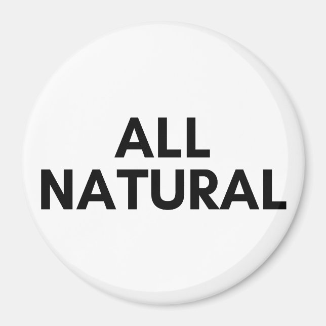 all natural magnet (Front)