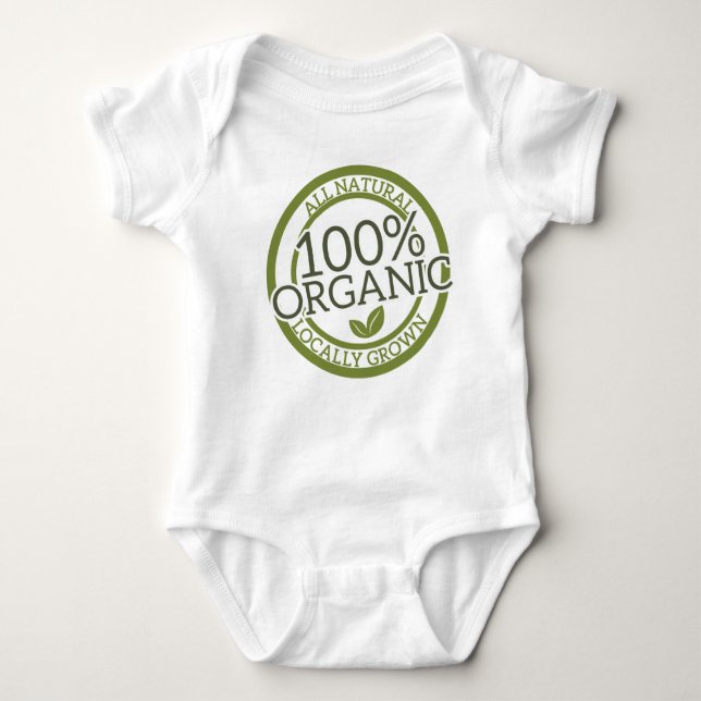 All Natural - Organic Baby Baby Bodysuit (Front)