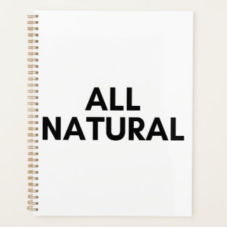 all natural planner