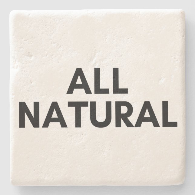 all natural stone coaster (Front)