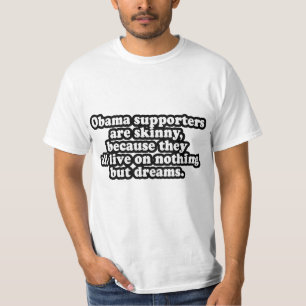 ALL OBAMA'S SUPPORTERS LIVE ON DREAMS T-Shirt