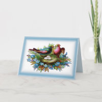 All Ocassion Birdnest Thank You Note