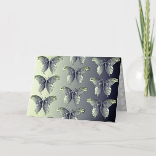 All Occasion Butterfly Graphic Blank Card