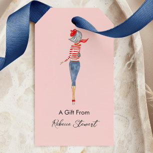 All Occasion French Girl A Gift From Personalised Tags