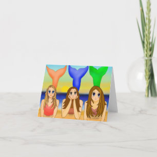 All Occasion Mermaids Notecard