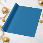 All Occasion Rich Blue Solid Colour #0869a6 Wrapping Paper<br><div class="desc">All Occasion Rich Blue Solid Colour #0869a6 Wrapping Paper. This deep blue colour is perfect for birthdays, celebrations or any occasion. I have provided the hex code #0869a6 if you are trying to match the colour. Tissue paper and Ribbon are also available in this colour. Check out my store for...</div>