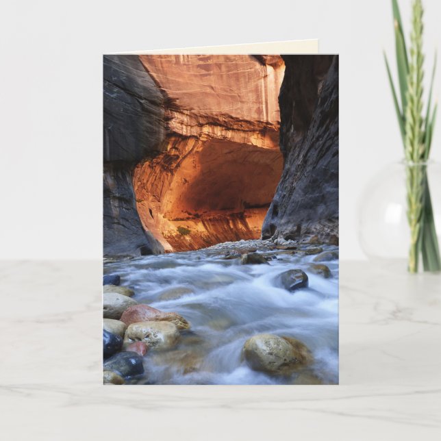 All Occasion, The Narrows, Zion National Park Utah Card (Front)
