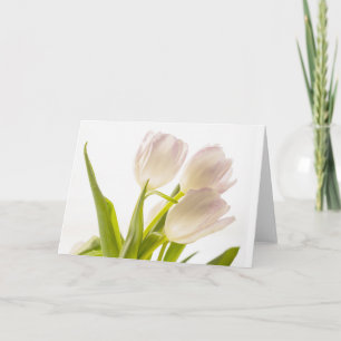 All-Occasion White Tulips Card