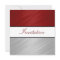 All Occasions Dark Red Silver Stripes Party