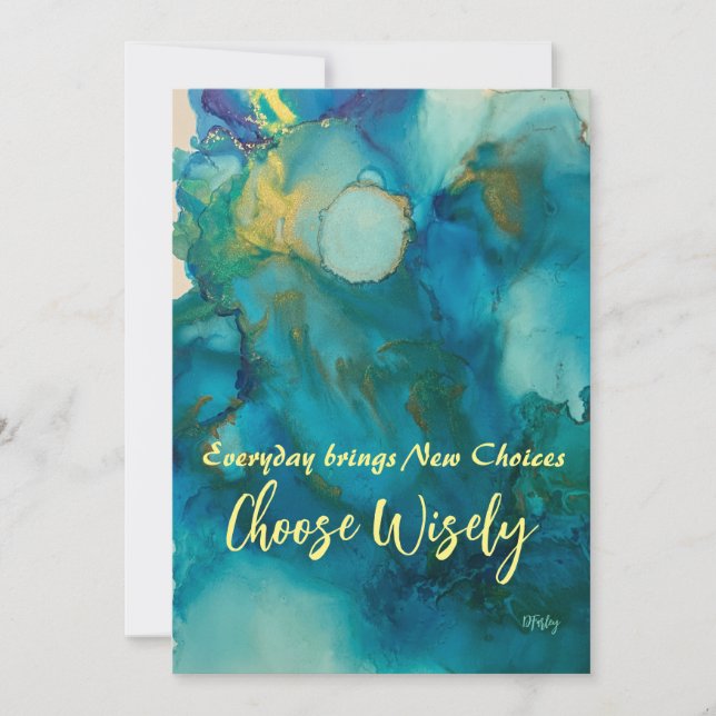 All Occasions Flat Thank You Card (Front)