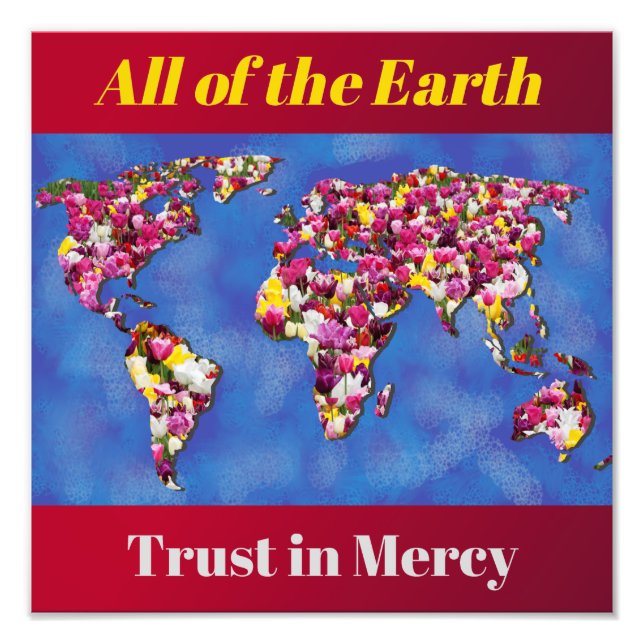 All of the Earth Poster (Front)