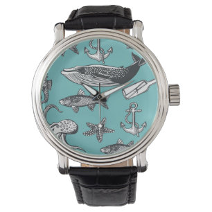 All Of The Sea Pattern Watch