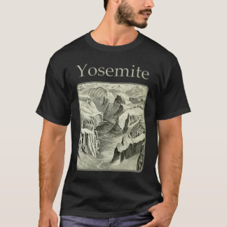 All of Yosemite Half Dome and El Capitan included T-Shirt