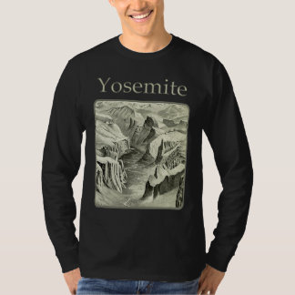All of Yosemite Half Dome and El Capitan included T-Shirt