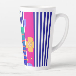All Over All Purpose Colorful  Latte Mug