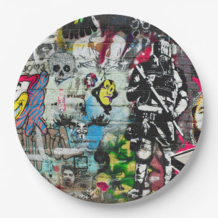 all over it paper plate