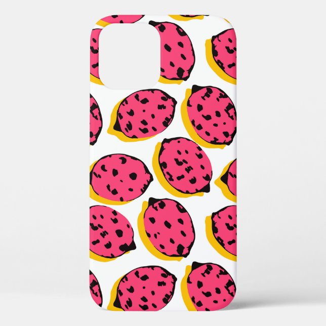 all over lemon patternabstract,art,background,cart Case-Mate iPhone case (Back)