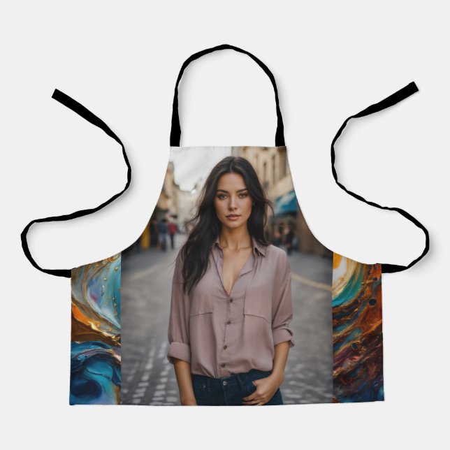 All-Over Print Apron (Front)