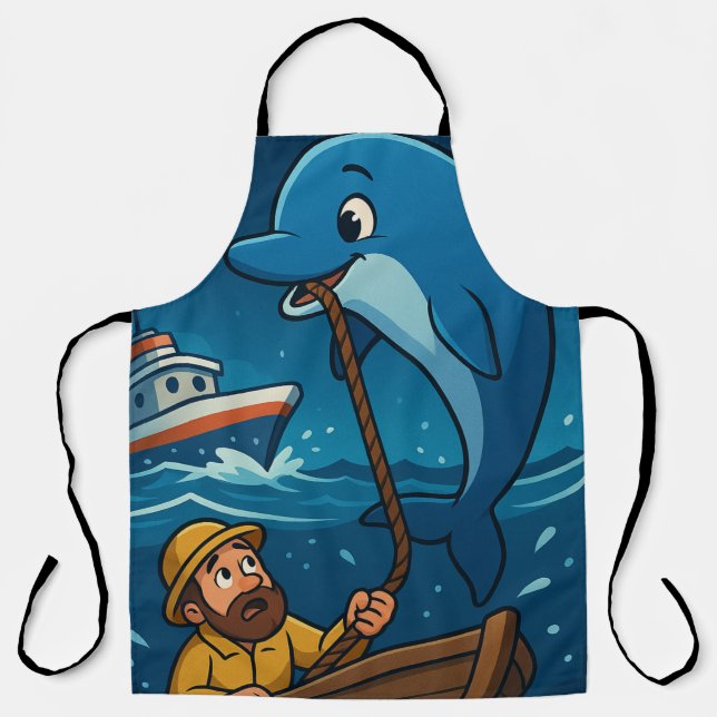 All-Over Print Apron (Front)