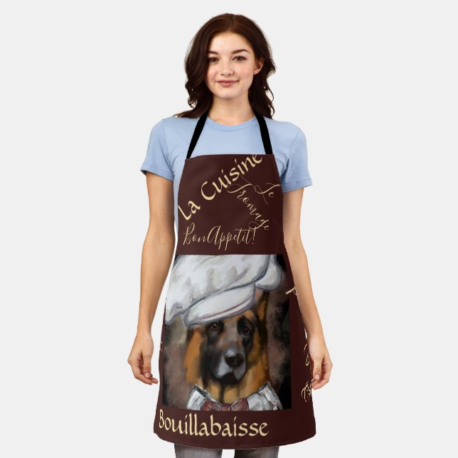 All-Over Print Apron (Worn)