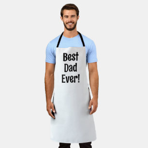 All-Over Print Apron best dad ever