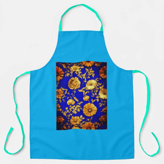 All-Over Print Apron for usa (Front)